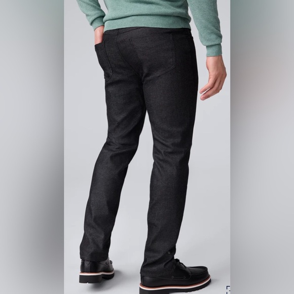 Mack Weldon SILVER Denim - Straight Leg Jeans 32 x 30 - Picture 4 of 10